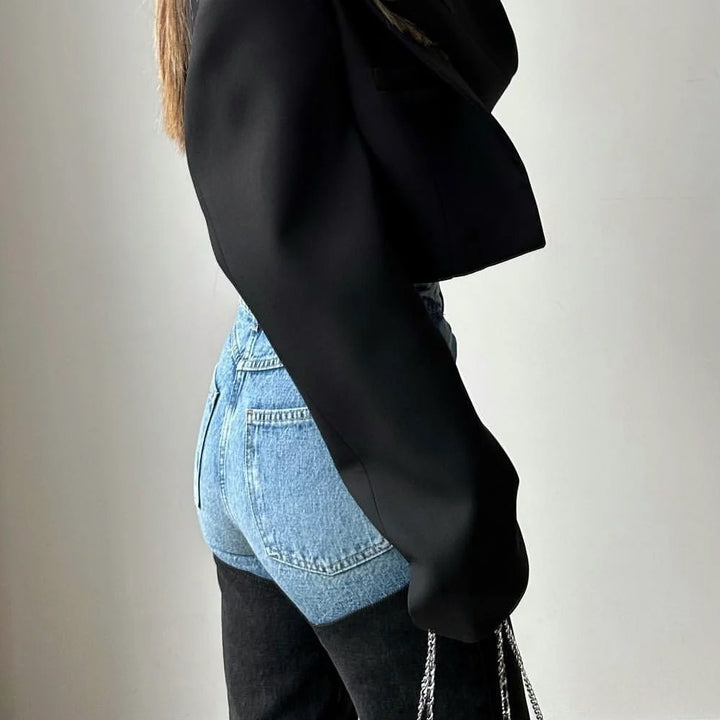 Dame Mode Jeans-Hybrid-Bukser Stilla