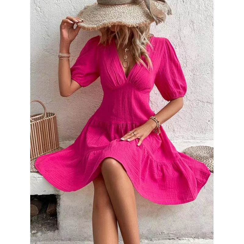 Femme Sommer Midi Kjole Stilla