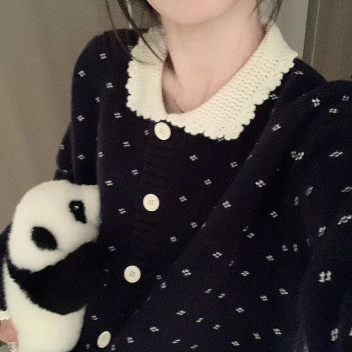 Kvinder Cozy Cardigan med Krave Stilla