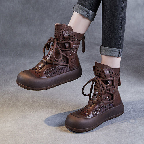 Herre Åndbare Snørebånd Højtop Sneakers Stilla