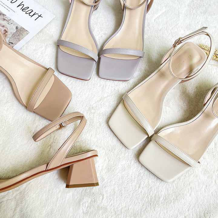 Dame Chic Blokhæl Sandaler Stilla