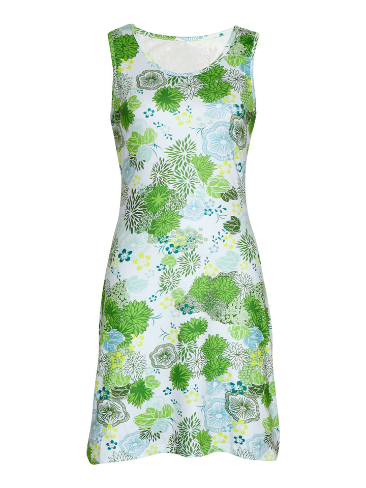 Femme Floral Print Sommerkjole Stilla