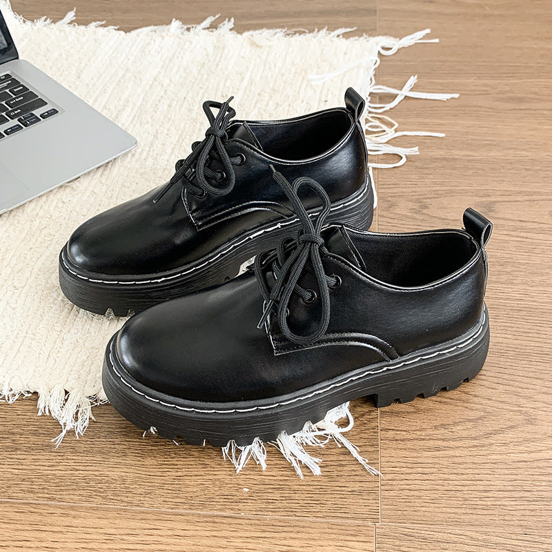 Dame Chunky Snøresko med Robust Profil og Moderen Design Skovae