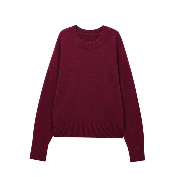 Kvinders strikkede sweater lavet af kvalitets merinould Stilla
