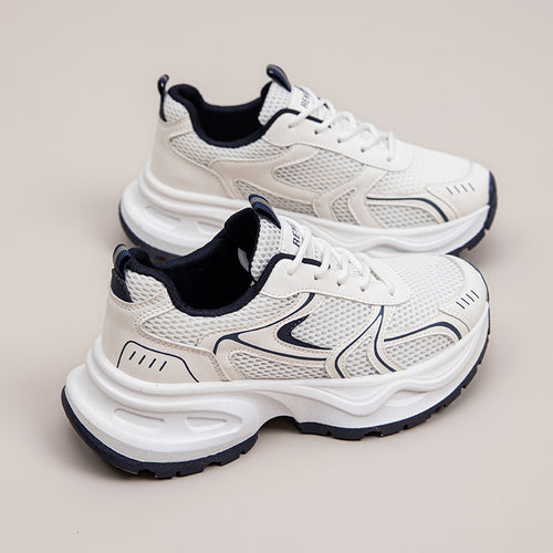Dame Fitness Sneakers med åndbar mesh-overflade og dämpende sålprofil Stilla