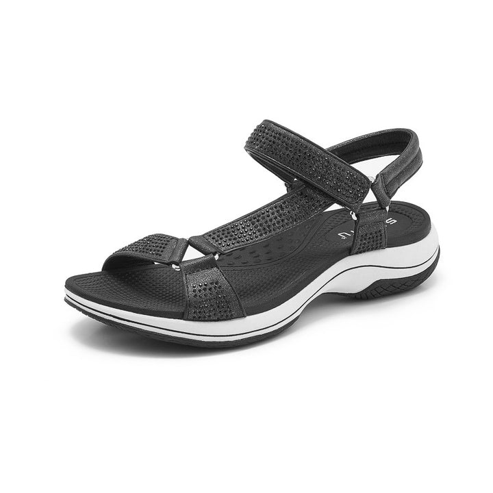 Dame komfortable sandaler med åndbare stropper Stilla