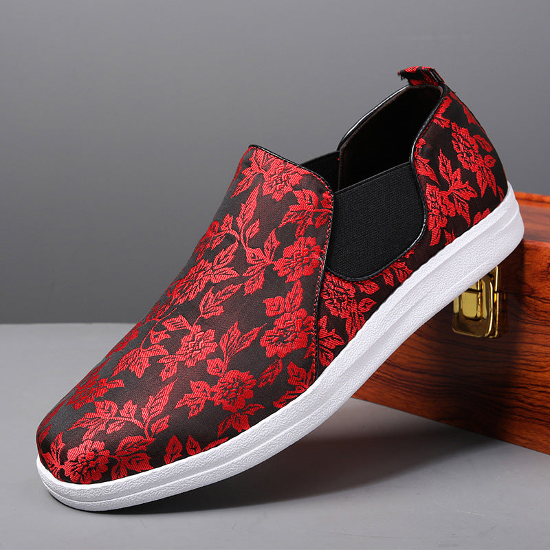 Femme Blomstermønster Slip-On Sneakers Stilla