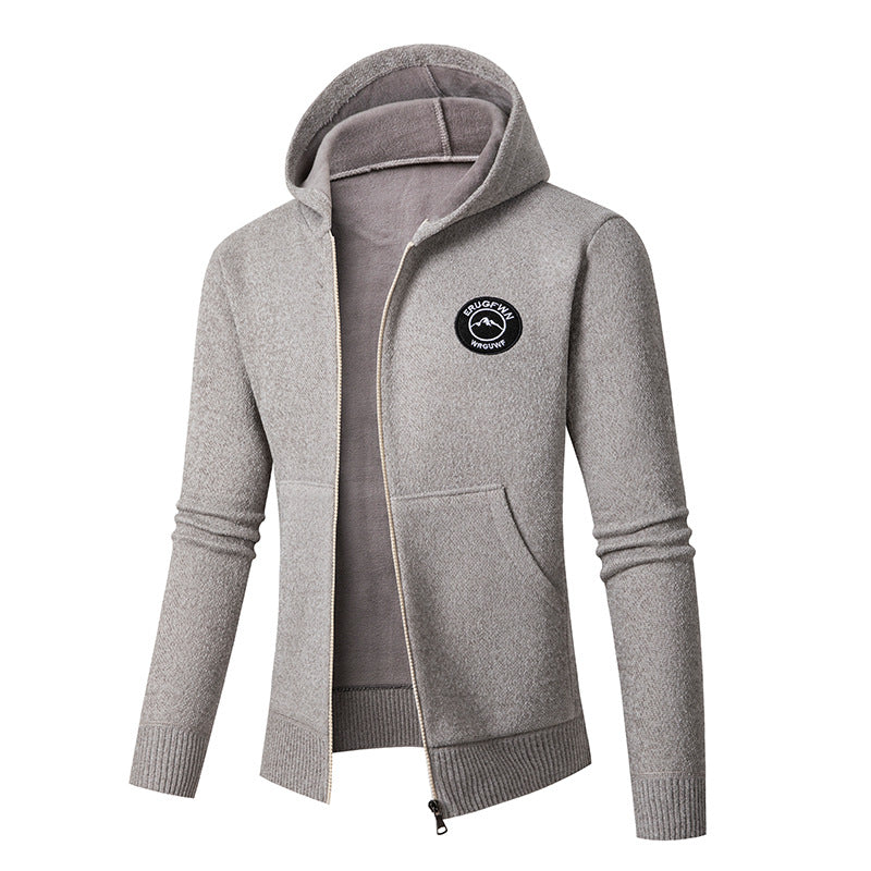 Herre Fleeceforet Zip-Up Hoodie Stilla