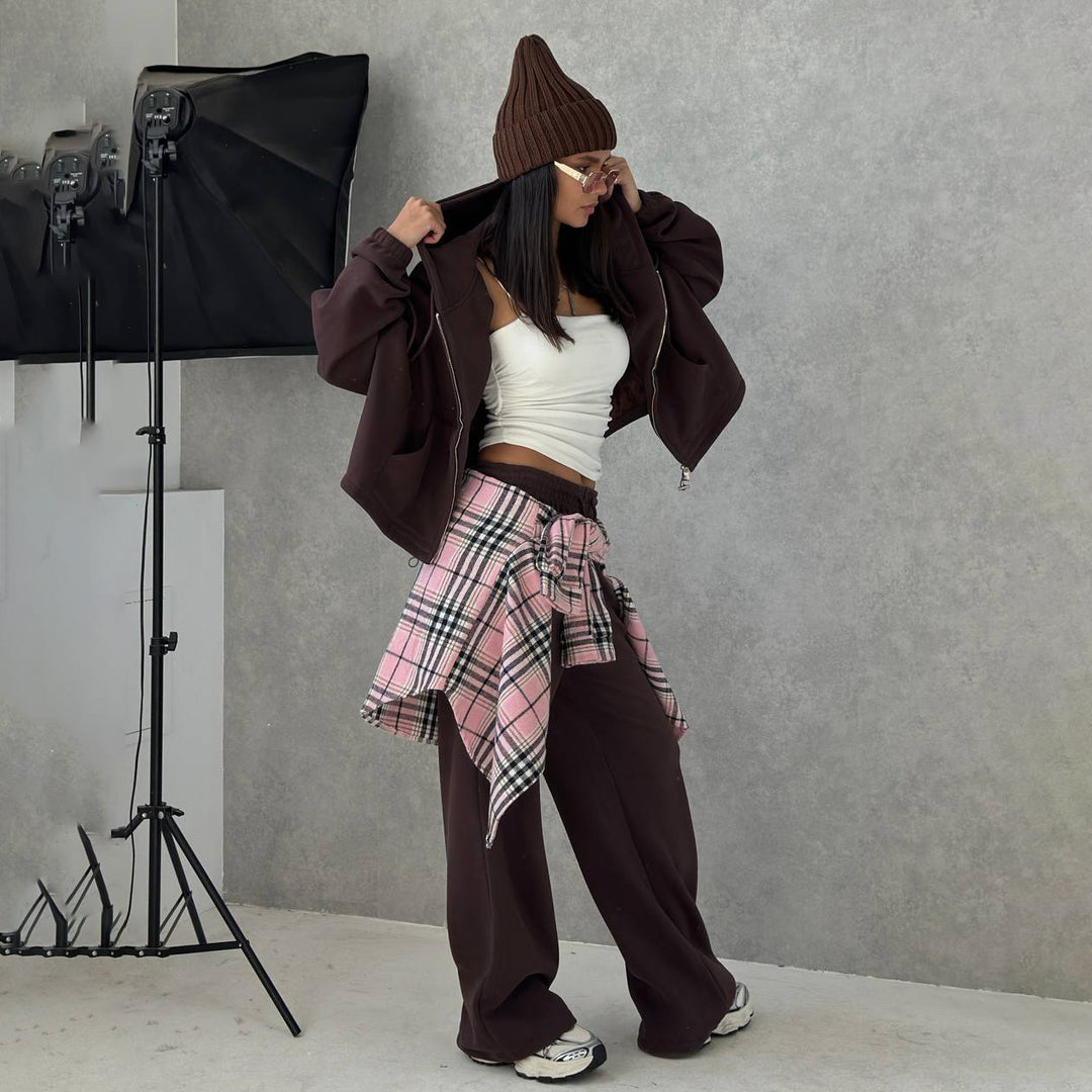 Kvindernes sporty lounge outfit med en løs pasform Stilla