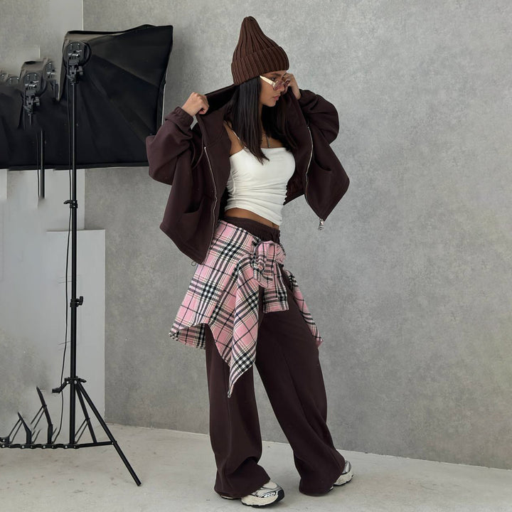 Kvindernes sporty lounge outfit med en løs pasform Stilla