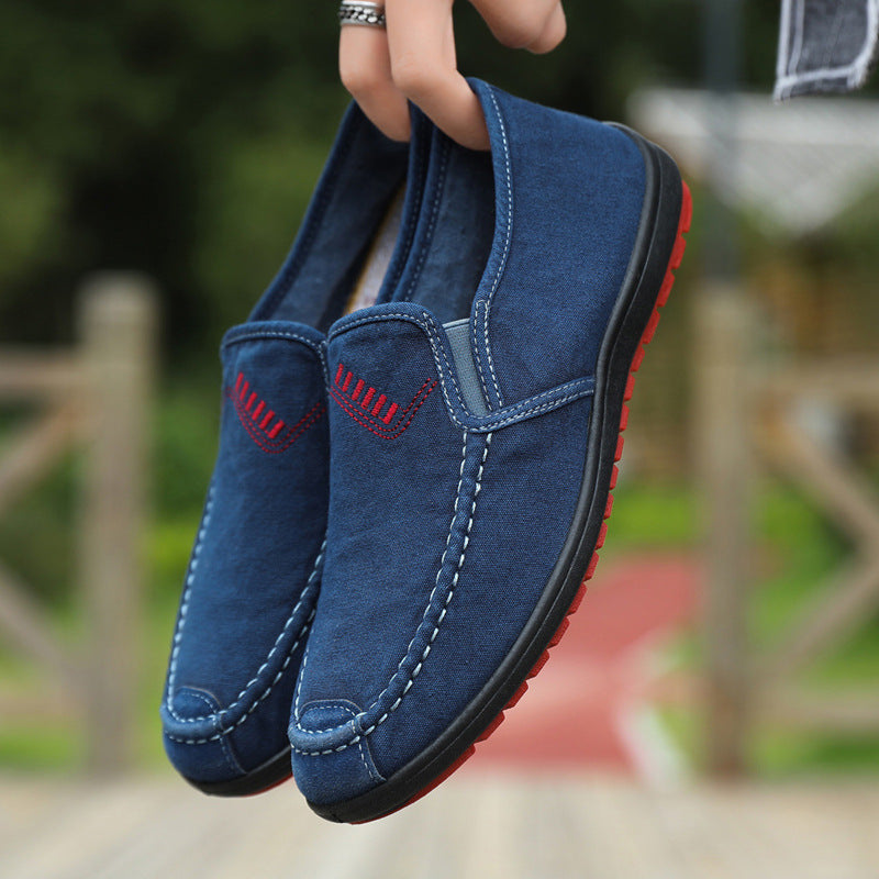 Herrer Suedeslippers Komfort Mokkasiner Stilla