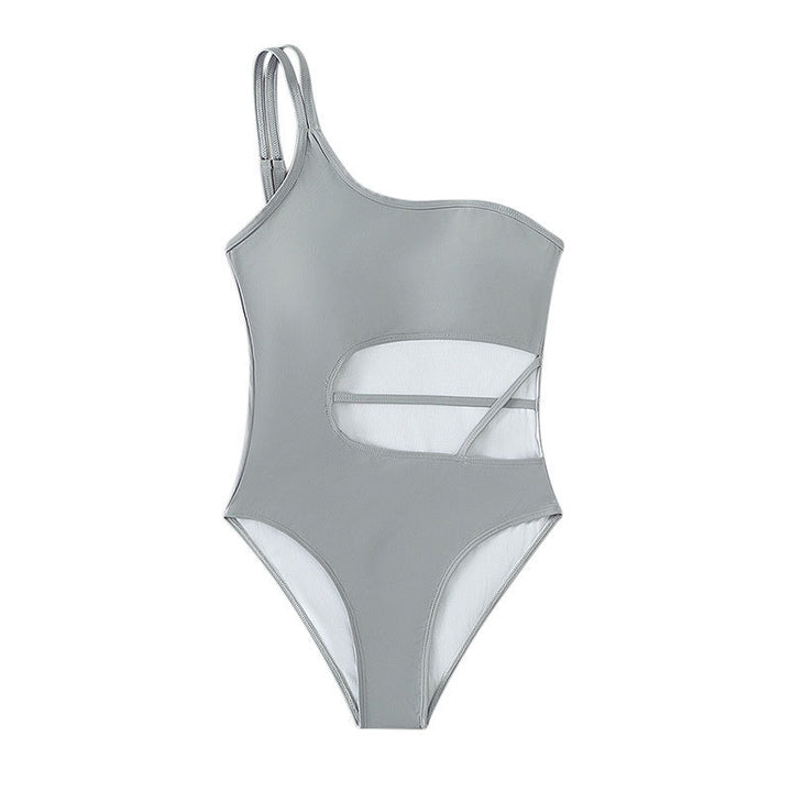 Dame En-sidig Cut-Out Badedragt Skovae 1781605491