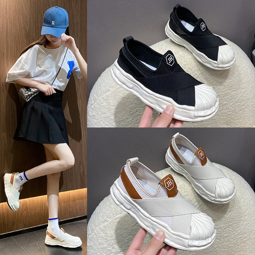 Dame Slip-On Sneakers med åndbart overmateriale og fleksibelt såleprofil Stilla