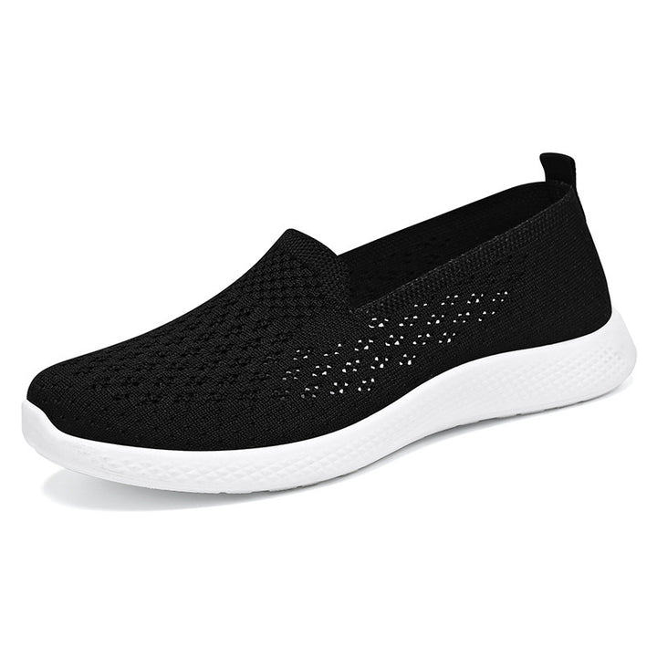 Femme Letvægts Åndbar Slip-On Strik Sneakers Stilla