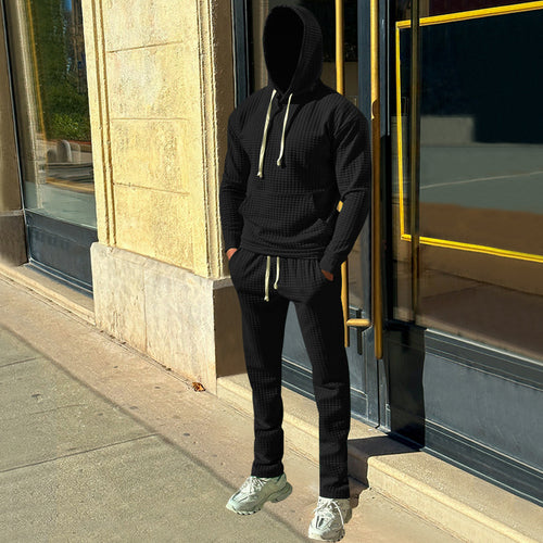 Herrer Mode Sweat-outfit med struktureret design og praktiske lommer Stilla