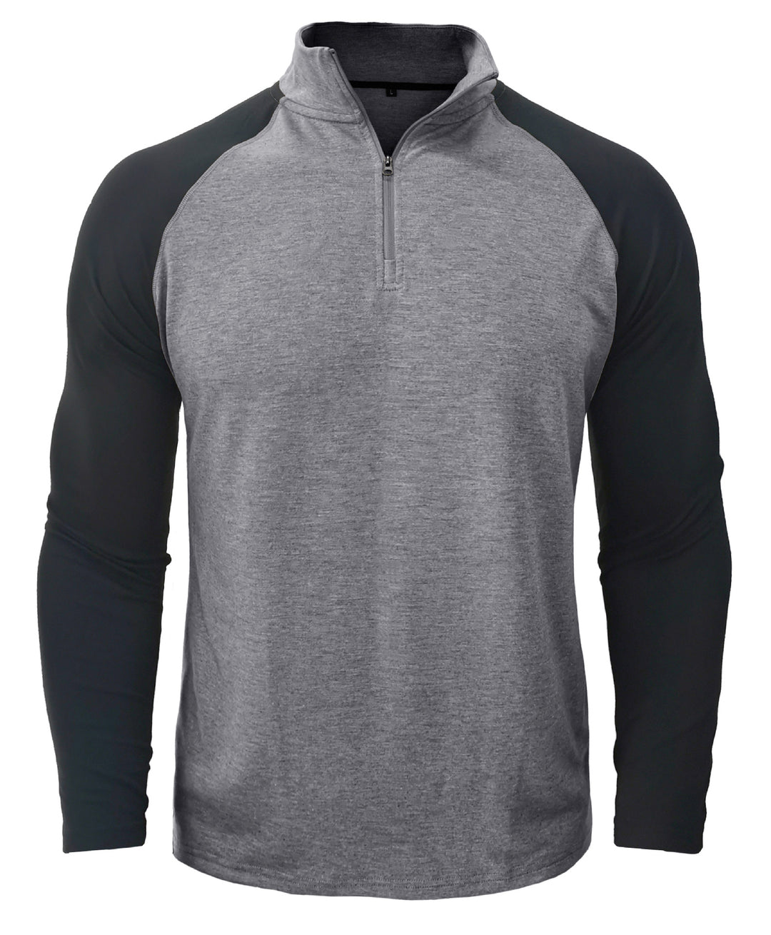 Herrer Sporty Pullover med Ståkrave og Lynlås Stilla