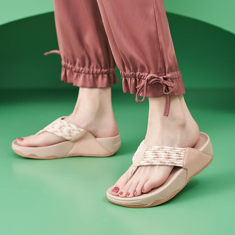 Dame Komfortable Flip-Flops med ergonomisk sål Stilla