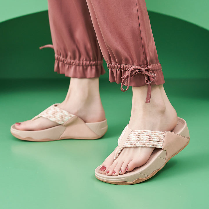 Dame Komfortable Flip-Flops med ergonomisk sål Stilla