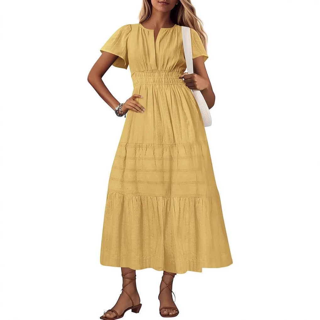 Dame Maxi-Kjole i afslappet Boho-stil Stilla