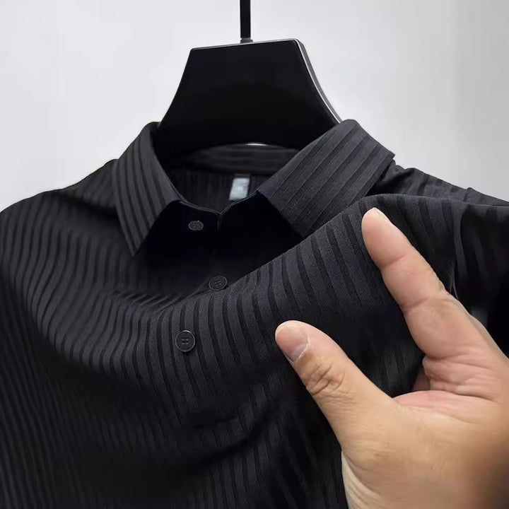 Herre stribet Button-Up skjorte Stilla