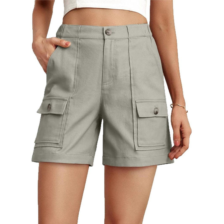 Dame Cargo-shorts med praktiske sidelommer og moderne snit Stilla