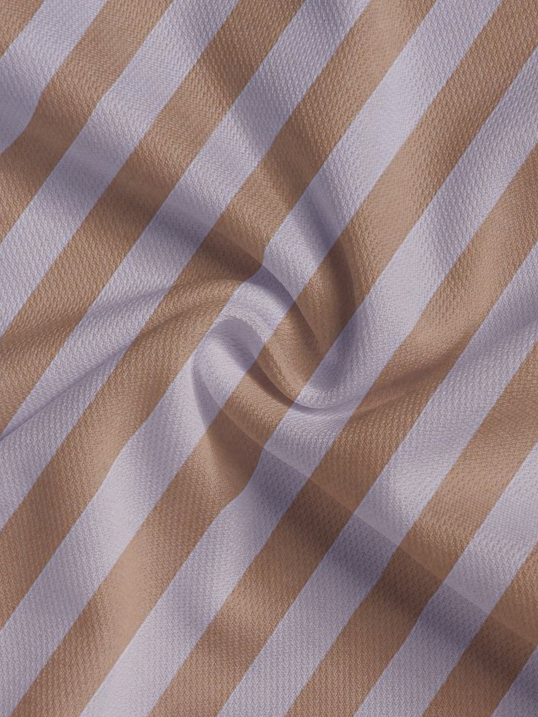 Herrer poloshirt med moderne diagonale striber Stilla