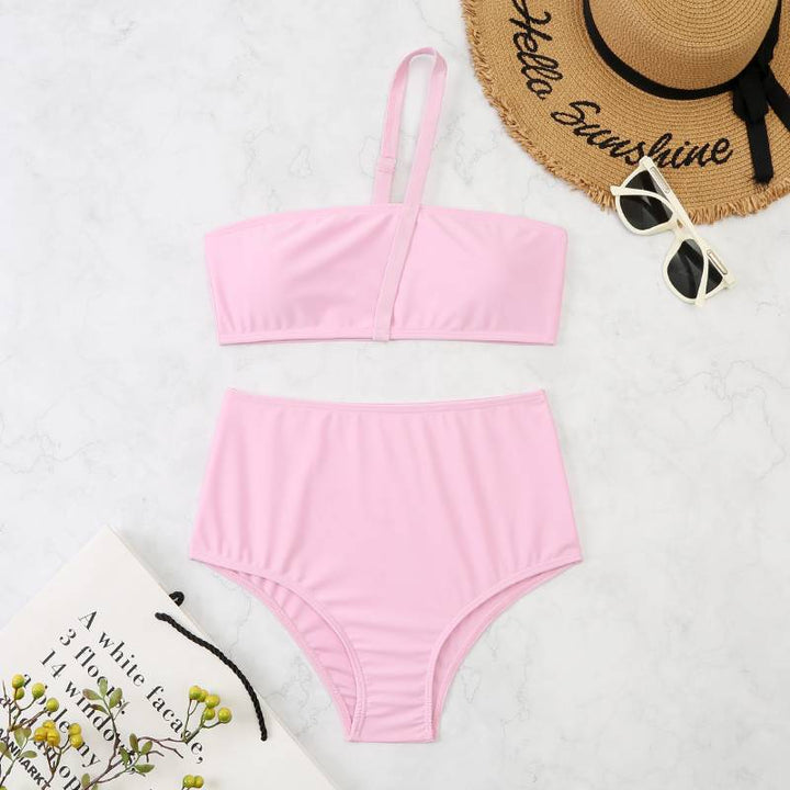Dame Højtaljet Bralette Bikini Sæt Stilla