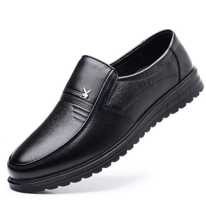 Herrer Casual Læder Slipper Stilla