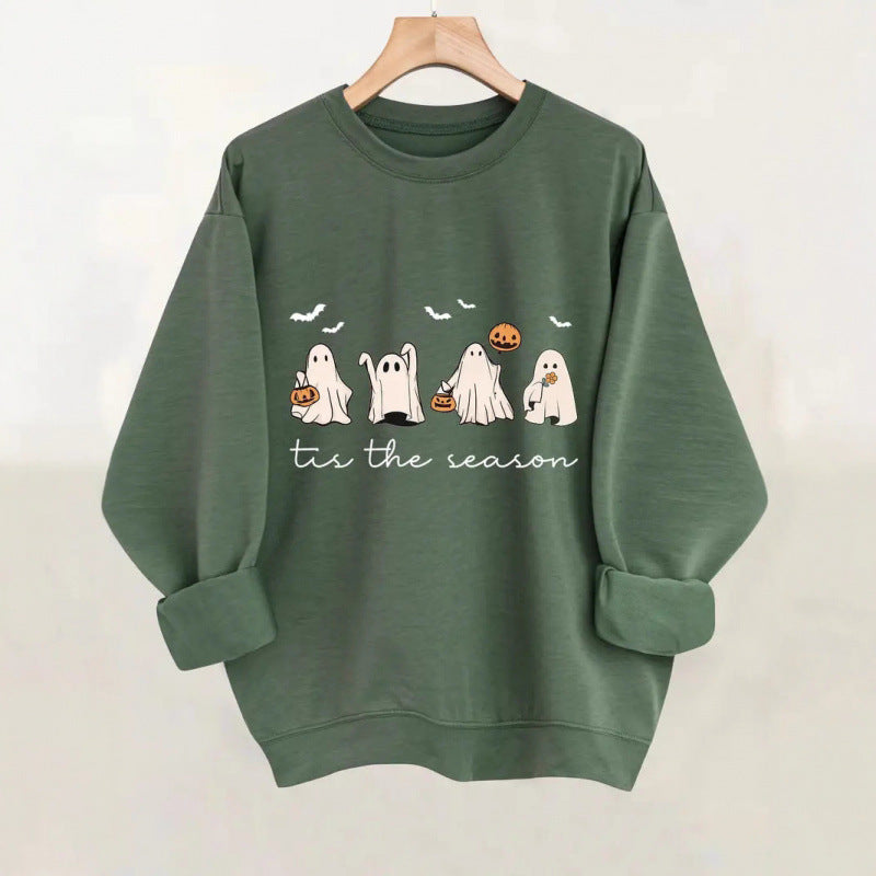 Kvinders sweatshirt med legende skræmmende design Skovae