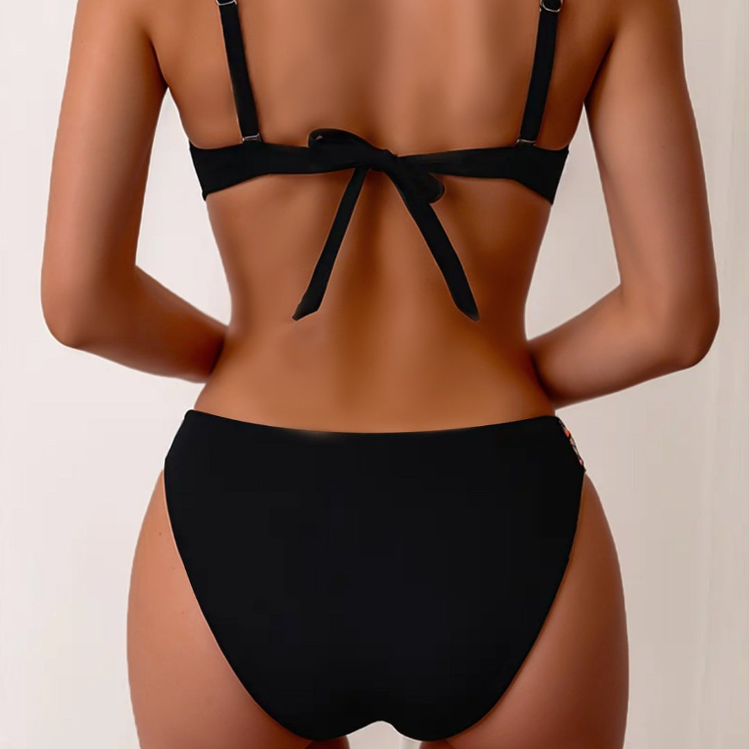 Dame Bikiniset med udsmykkede detaljer Skovae