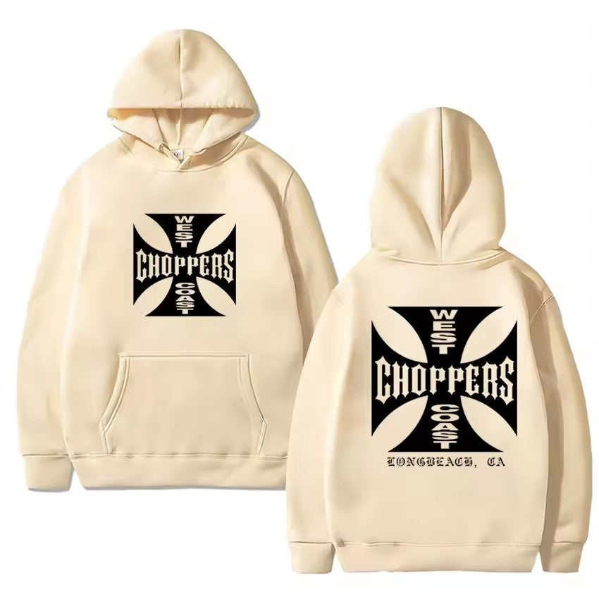 Kvinders hoodie med iøjnefaldende grafisk print og behagelig pasform Skovae