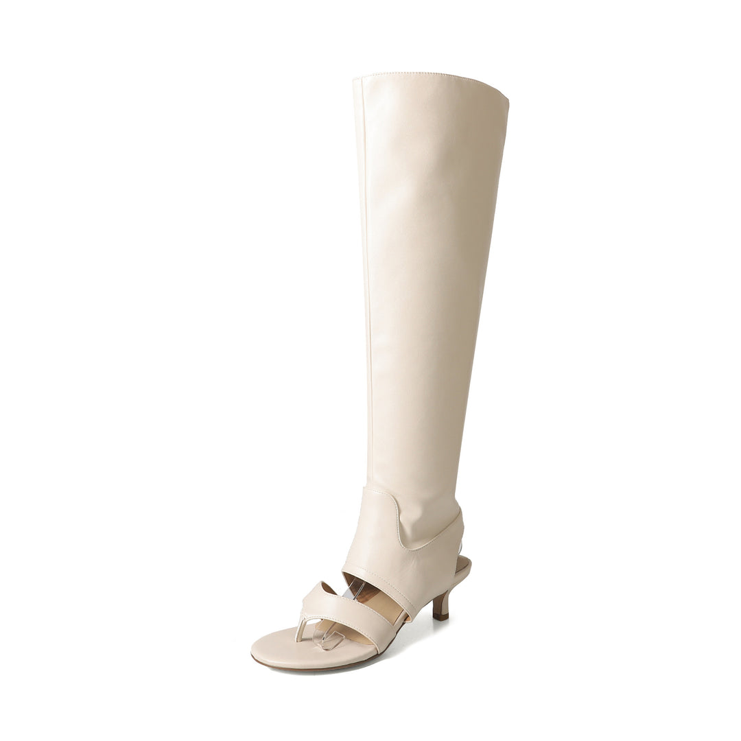 Femme Over-knæet Hybrid Hæle Sandaler Stilla