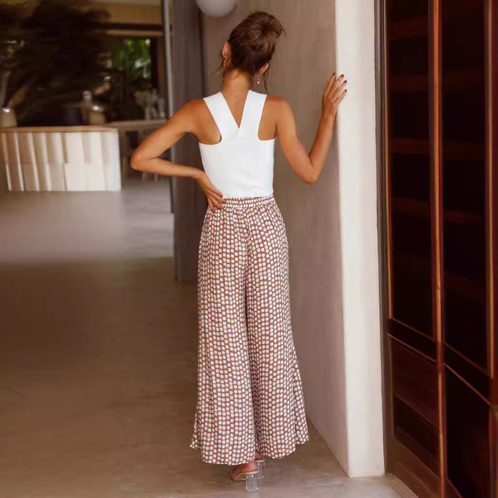 Dame Stilfuld Quadrat-Udskæring Crop Top Stilla