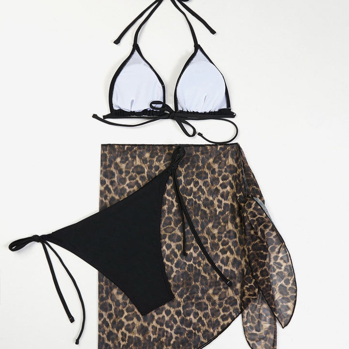 Dame To-delt Badeshorts-sæt med Floralprint og justerbare bindebånd Stilla