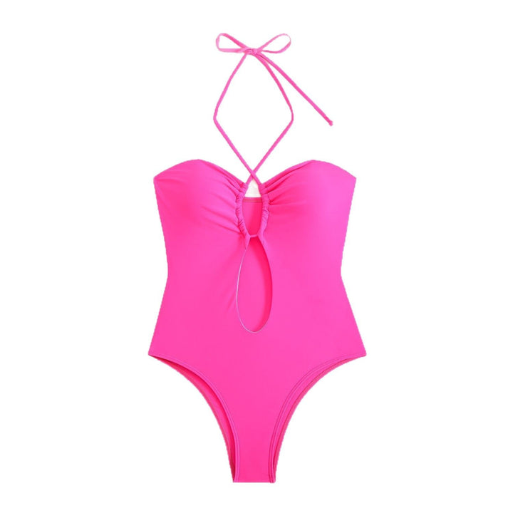 Dame badedragt med unikt cut-out-design og raffineret viklet arm Stilla