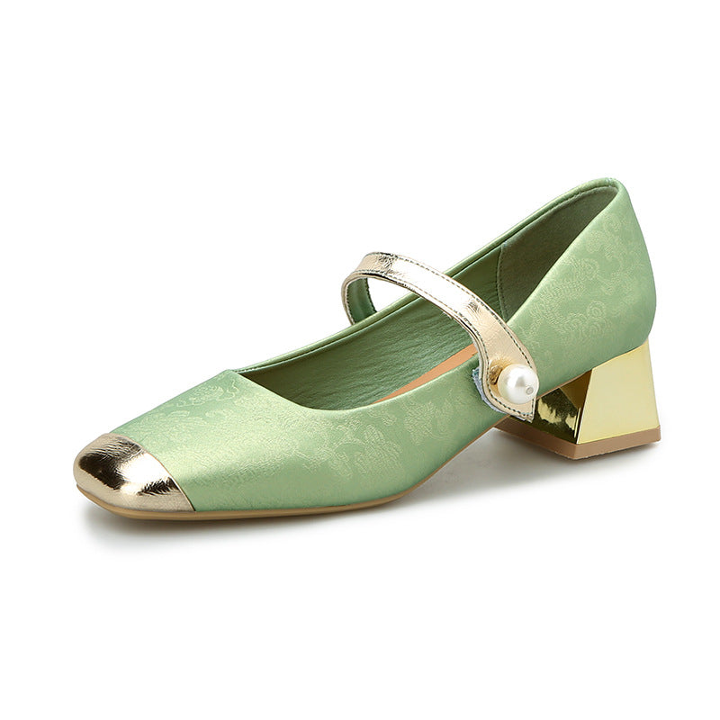 Femme Classic Stiletter med dekorativ perle Stilla