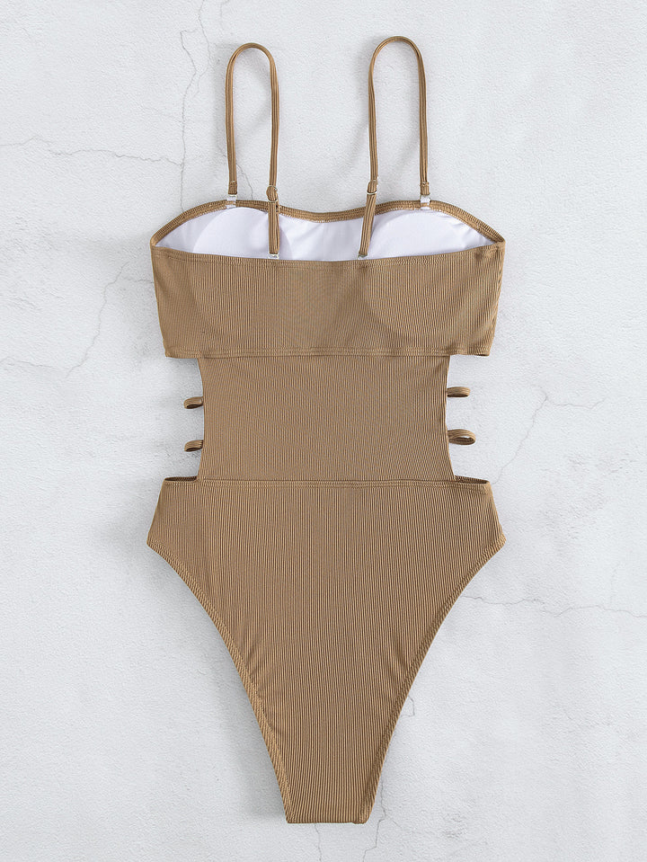 Dame Chic Højhæftet Cut-Out Én-delt Badedragt Stilla