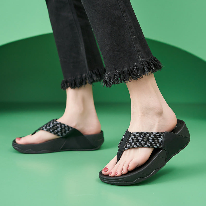 Dame Komfortable Flip-Flops med ergonomisk sål Stilla