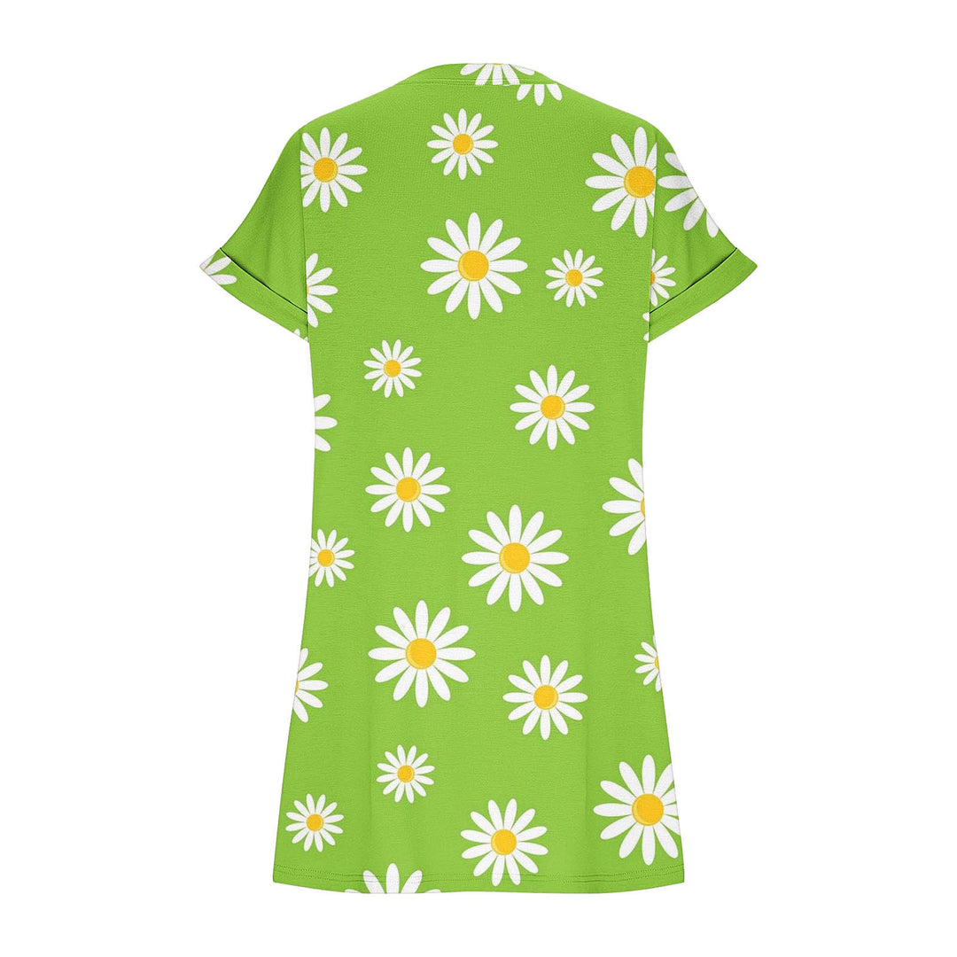 Dame Fritid Blomst Print Shift Kjole Stilla