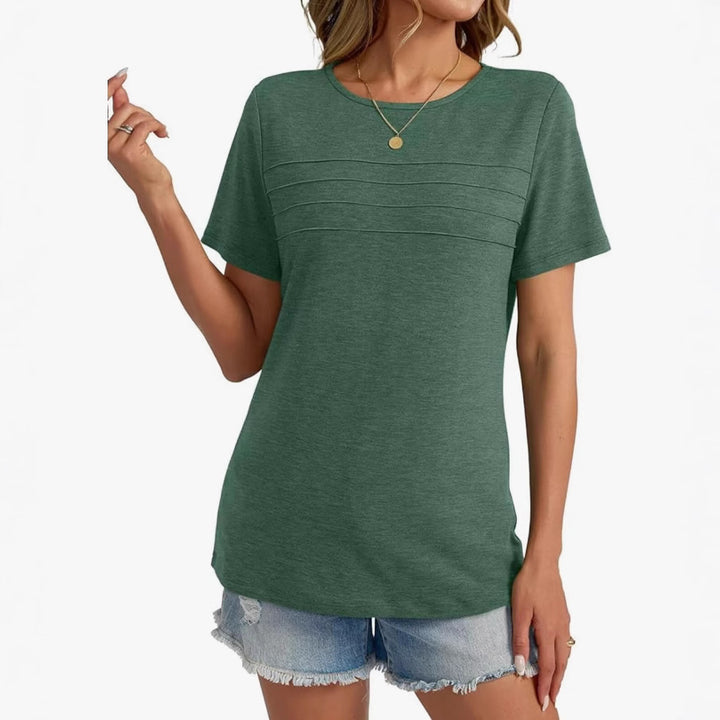 Dame Fritid Klassiker T-shirt Stilla