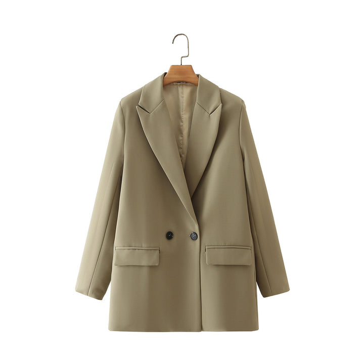 Femme Figursyet Dobbeltknap Blazer Stilla 1750151183