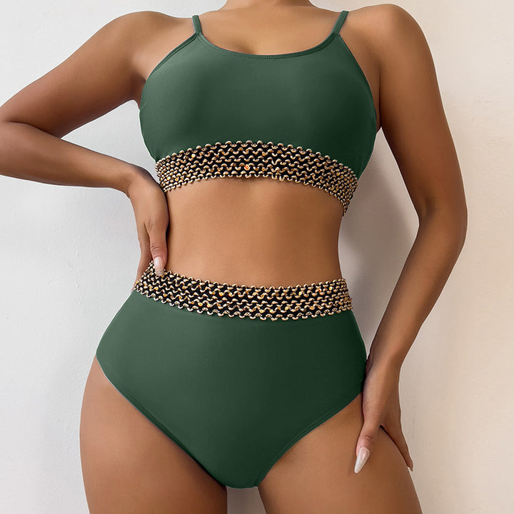 Dame Bikini-sæt med moderne design og elegant kant Stilla