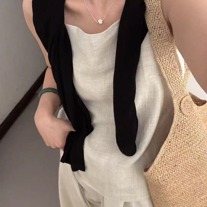 Femme Let Spaghetti-Strop Tanktop Stilla