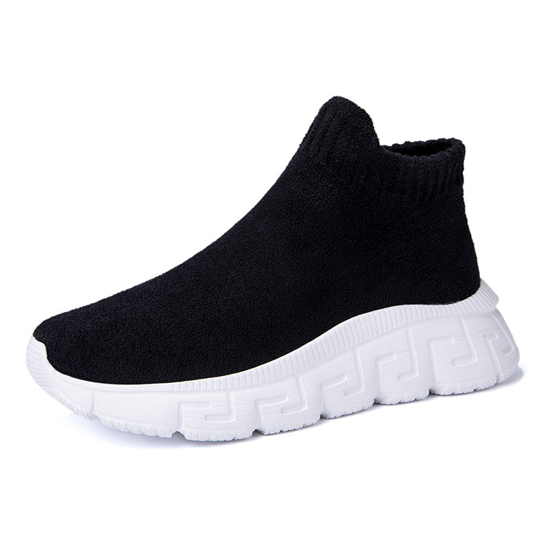 Herrer Slip-On Elastisk Ankelsko Stilla