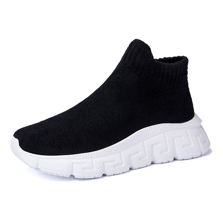 Herrer Slip-On Elastisk Ankelsko Stilla