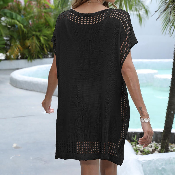 Dame Let Hæklet Strand-Kaftan Stilla