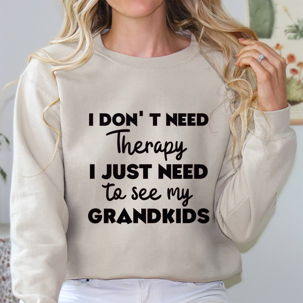 Kvinders sweatshirts med motiverende print og behagelig pasform Stilla