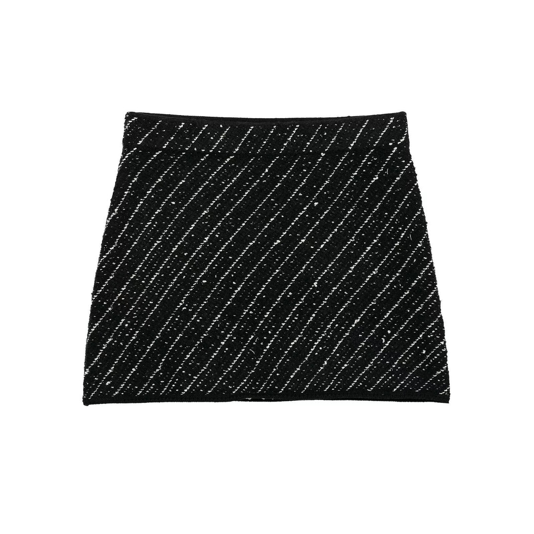Femme Funklende Minirok Stilla