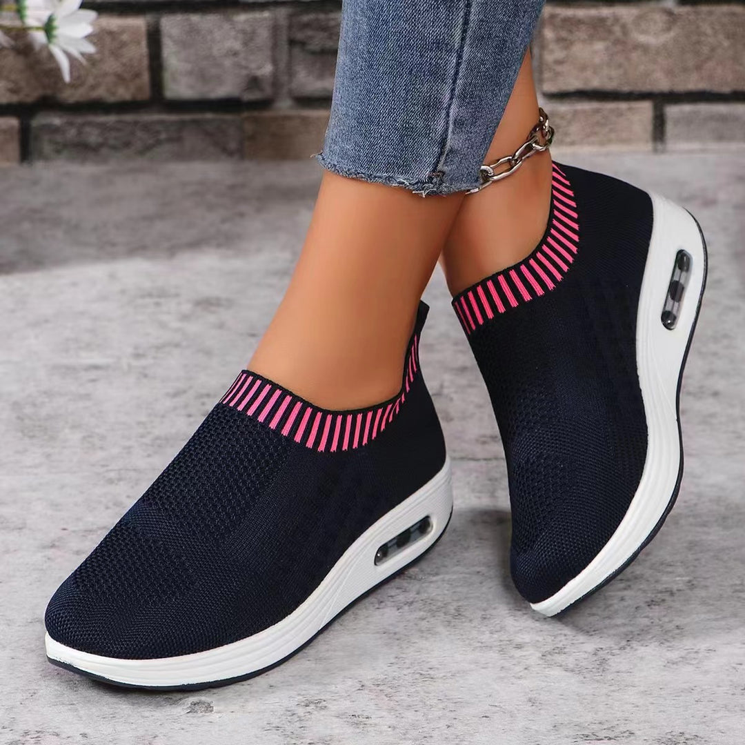 Dame Sporty Sneakers med åndbart overmateriale og behagelig dæmpning Stilla