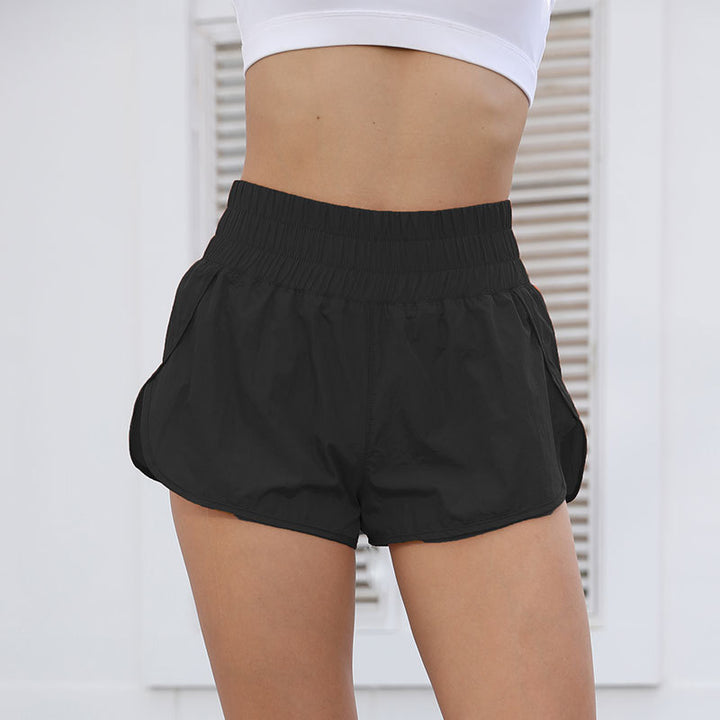 Dame Sporty Løbe Shorts med elastisk talje og komfortabel pasform Stilla